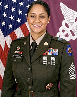 Command Sergeant Major Shauntavius Rodriguez photograph