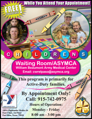 WBAMC Child care flyer image