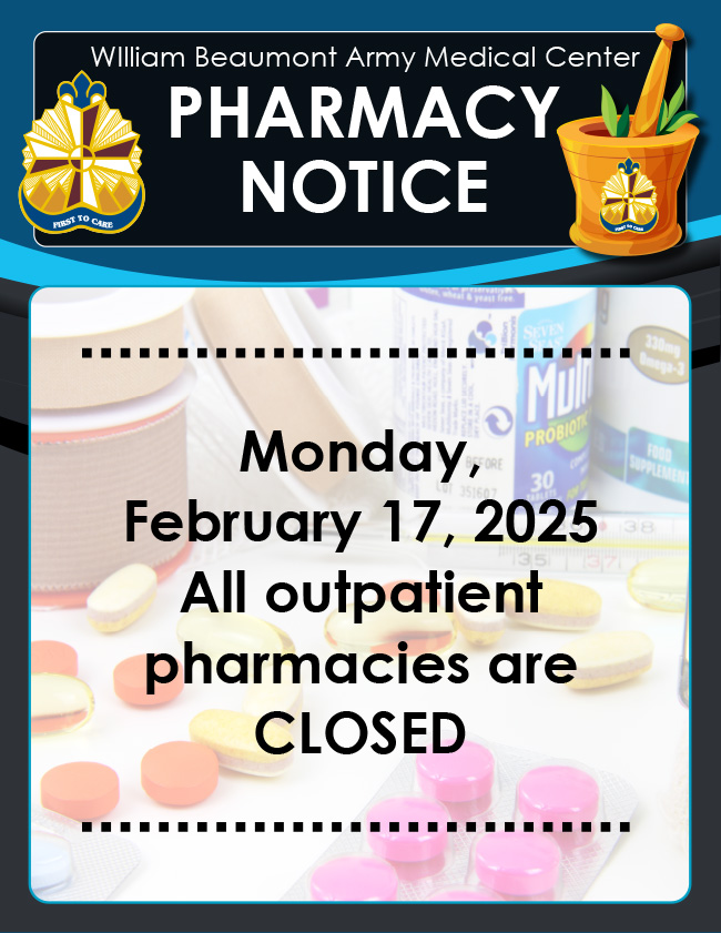 Pharmacy notice graphic